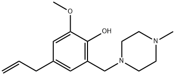 2-methoxy-6-[(4-methylpiperazin-1-yl)methyl]-4-prop-2-enyl-phenol