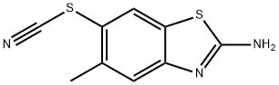 Thiocyanic acid, 2-amino-5-methyl-6-benzothiazolyl ester (8CI,9CI)