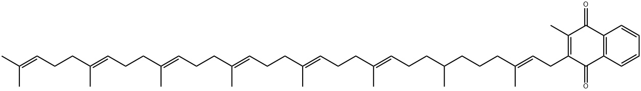 2-Methyl-3-[(2E,10E,14E,18E,22E,26E)-3,7,11,15,19,23,27,31-octamethyl-2,10,14,18,22,26,30-dotriacontaheptenyl]-1,4-naphthoquinone