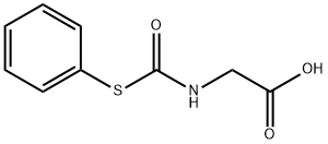 2-(phenylsulfanylcarbonylamino)acetic acid