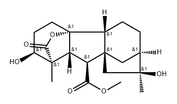1β,8-Dimethyl-1α,4aα-(carbonyloxy)-2β,8-dihydroxygibbane-10β-carboxylic acid 10-methyl ester