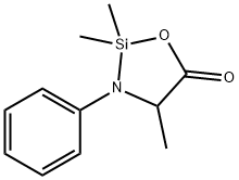 2,2,4-Trimethyl-3-phenyl-1-oxa-3-aza-2-silacyclopentan-5-one