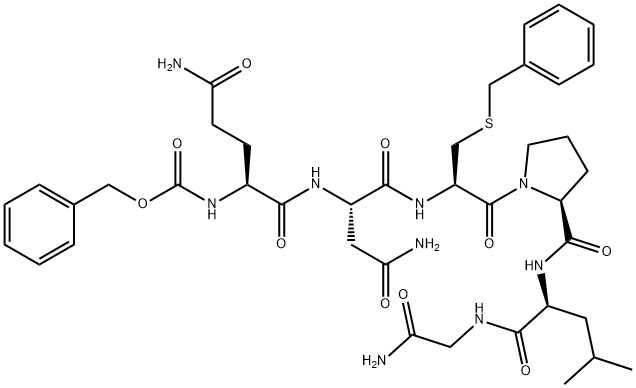 benzyl N-[1-[[1-[[3-benzylsulfanyl-1-[2-[[1-(carbaMoylMethylcarbaMoyl)-3-Methyl-butyl]carbaMoyl]pyrrolidin-1-yl]-1-oxo-propan-2-yl]carbaMoyl]-2-carbaMoyl-ethyl]carbaMoyl]-3-carbaMoyl-propyl]carbaMate