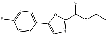 ETHYL 5-(4-FLUOROPHENYL)-1,3-OXAZOLE-2-CARBOXYLATE