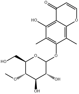 5-Hydroxy-6,8-dimethyl-7-[(4-O-methyl-D-glucopyranosyl)oxy]-4H-1-benzopyran-4-one