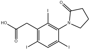 3-(2-Oxo-1-pyrrolidinyl)-2,4,6-triiodophenylacetic acid sodium salt