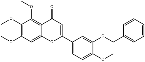 3-苄氧基-4,5,6,7-四甲氧基黄酮