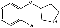 3-(2-Bromo-phenoxy)-pyrrolidine
