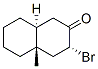 2(1H)-Naphthalenone, 3-bromooctahydro-4a-methyl-, (3alpha,4abeta,8aalp ha)-