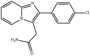 2-[8-(4-chlorophenyl)-1,7-diazabicyclo[4.3.0]nona-2,4,6,8-tetraen-9-yl ]acetamide