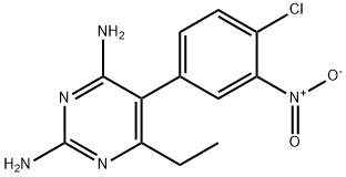 2,4-Diamino-5-(3-amino-4-chloro-5-nitrophenyl)-6-ethylpyrimidine