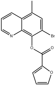 7-BROMO-5-METHYL-8-QUINOLYL 2-FUROATE