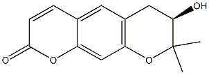 (R)-7-Hydroxy-8,8-dimethyl-7,8-dihydro-2H,6H-benzo[1,2-b:5,4-b']dipyran-2-one