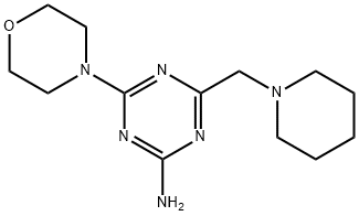 1,3,5-Triazin-2-aMine,4-(4-Morpholinyl)-6-(1-piperidinylMethyl)-
