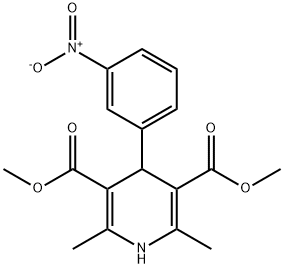 4-(间硝基苯基)-2,6-二甲基-1,4-二氢-3,5-吡啶二羧酸二甲酯