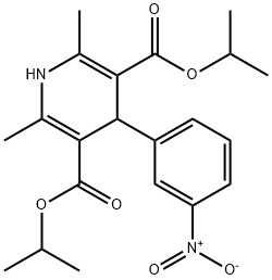 1,4-二氢-2,6-二甲基-4-(3-硝基苯基)-3,5-吡啶二甲酸二异丙酯