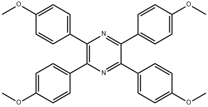 2,3,5,6-TETRAKIS(4-METHOXYPHENYL)PYRAZINE