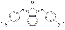 1,3-Bis[[4-(dimethylamino)phenyl]methylene]-1,3-dihydro-2H-inden-2-one