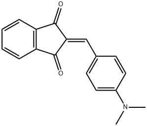 1,3-Indandione, 2- (4-dimethylaminophenylmethylene)