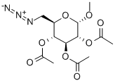甲基-6-叠氮-6-脱氧-2,3,4-三乙酰氧基-alpha-D-吡喃葡萄糖苷