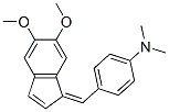 4-[(5,6-Dimethoxy-1H-inden-1-ylidene)methyl]-N,N-dimethylaniline