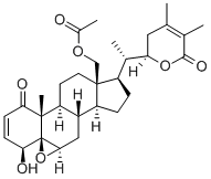 (22R)-18-Acetoxy-5,6β-epoxy-4β,22-dihydroxy-1-oxo-5β-ergosta-2,24-dien-26-oic acid δ-lactone