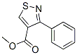3-Phenyl-4-isothiazolecarboxylic acid methyl ester