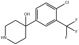 4-[4-氯-3-(三氟甲基)苯基]-4-哌啶醇