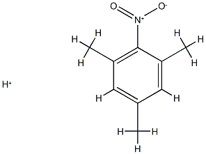Mesitylene,  2-nitro-,  conjugate  acid  (8CI)