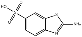 2-aminobenzothiazole-6-sulphonic acid