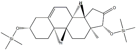 3β,17β-Bis(trimethylsiloxy)androst-5-en-16-one