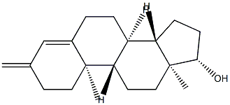 (8R,9S,10R,13S,14S,17S)-10,13-dimethyl-3-methylidene-1,2,6,7,8,9,11,12 ,14,15,16,17-dodecahydrocyclopenta[a]phenanthren-17-ol