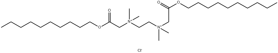N1,N2-二[2-(癸基氧基)-2-氧代乙基]-N1,N1,N2,N2-四甲基-1,2-乙烷二氯化铵