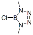 5-Chloro-4,5-dihydro-1,4-dimethyl-1H-tetrazaborole