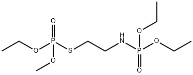 Phosphorothioic acid S-[2-(diethoxyphosphinylamino)ethyl]O-ethyl O-methyl ester