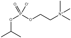 Ethanaminium, 2-hydroxy(1-methylethoxy)phosphinyloxy-N,N,N-trimethyl-, inner salt