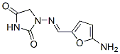1-(((5-amino-2-furanyl)methylene)amino)-2,4-imidazolidinedione