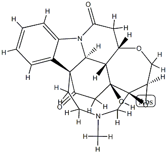 21α,22α-Epoxy-21,22-dihydro-14-hydroxy-19-methyl-16,19-secostrychnidine-10,16-dione