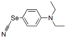 Selenocyanic acid p-(diethylamino)phenyl ester