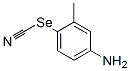 Selenocyanic acid 4-amino-2-methylphenyl ester