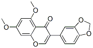 3-(1,3-Benzodioxol-5-yl)-5,7-dimethoxy-4H-1-benzopyran-4-one