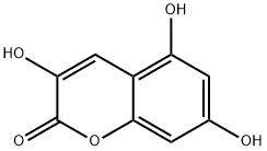 3,5,7-Trihydroxy-2H-1-benzopyran-2-one