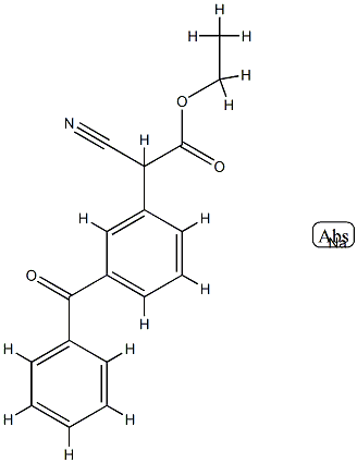 Ethyl 2-(3-Benzoylphenyl)-2-cyanoacetate SodiuM Salt