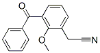 (3-BENZOYL-2-METHOXYPHENYL)ACETONITRILE