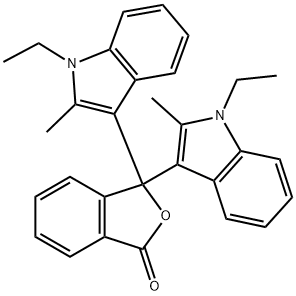 3,3-BIS(1-ETHYL-2-METHYL-1H-INDOL-3-YL)PHTHALIDE