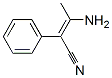 Crotononitrile,  3-amino-2-phenyl-  (8CI)