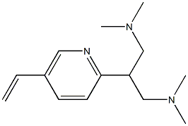 5-Ethenyl-2-[2-(N,N-dimethylamino]-1-(N,N-dimethylaminomethyl)ethylpyridine