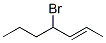 4-Bromo-2-heptene