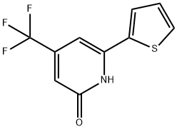 3-氰基-6-(2-噻吩基)-4-三氟甲基-2(1H)-吡啶酮