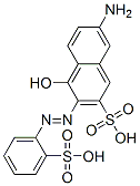 7-AMINO-4-HYDROXY-3-[(2-SULPHOPHENYL)AZO]NAPHTHALENE-2-SULPHONIC ACID